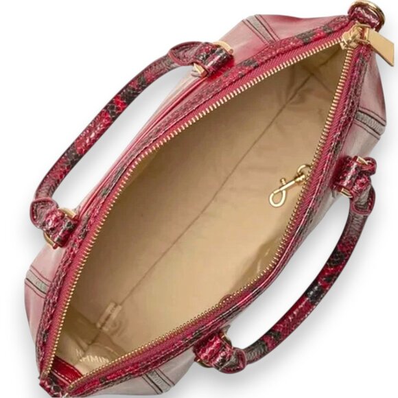 💛SOLD💛 Brahmin Duxbury Leather Satchel "Embrace Dietrich" - New - Picture 7 of 13